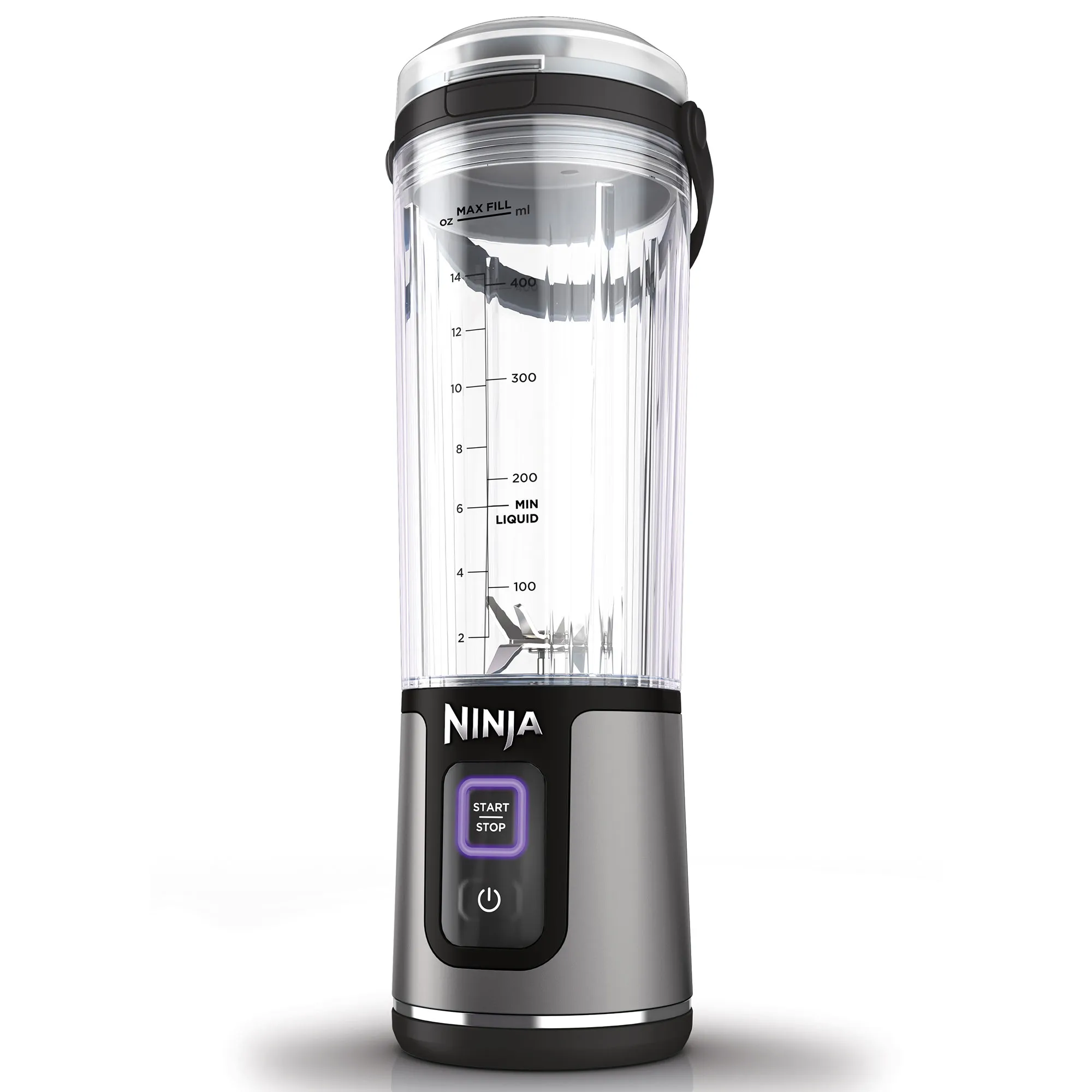 Ninja Blast Trådløs bærbar blender, sort, produktbillede 2 af 7, Blendere hos HomeNordic
