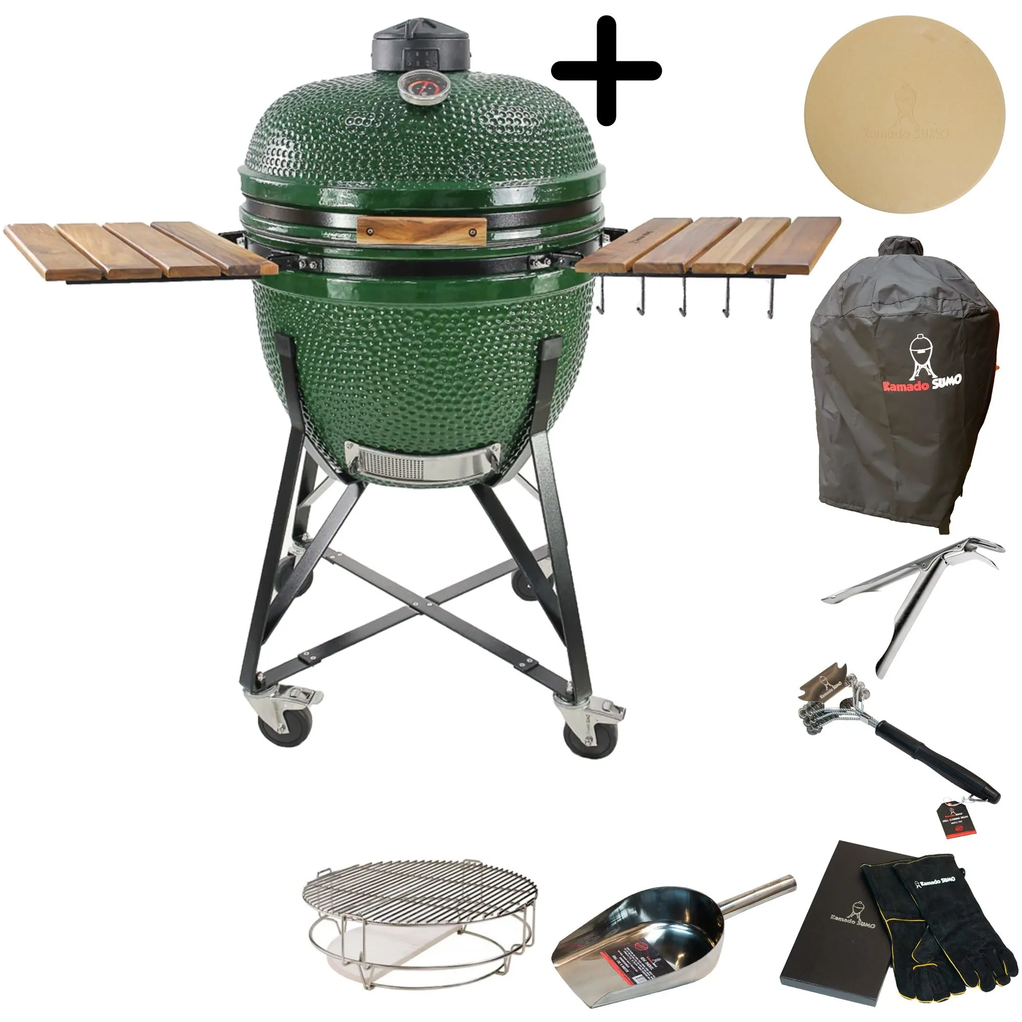 Maxi kulgrill m. tilbehørspakke, sort, billede 2 hos HomeNordic