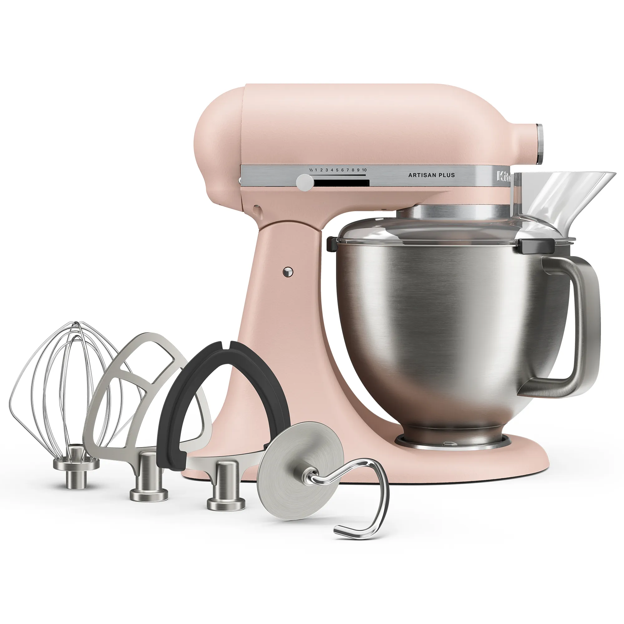 Artisan Plus køkkenassistent 4,7 liter, feather pink, Røremaskiner hos HomeNordic
