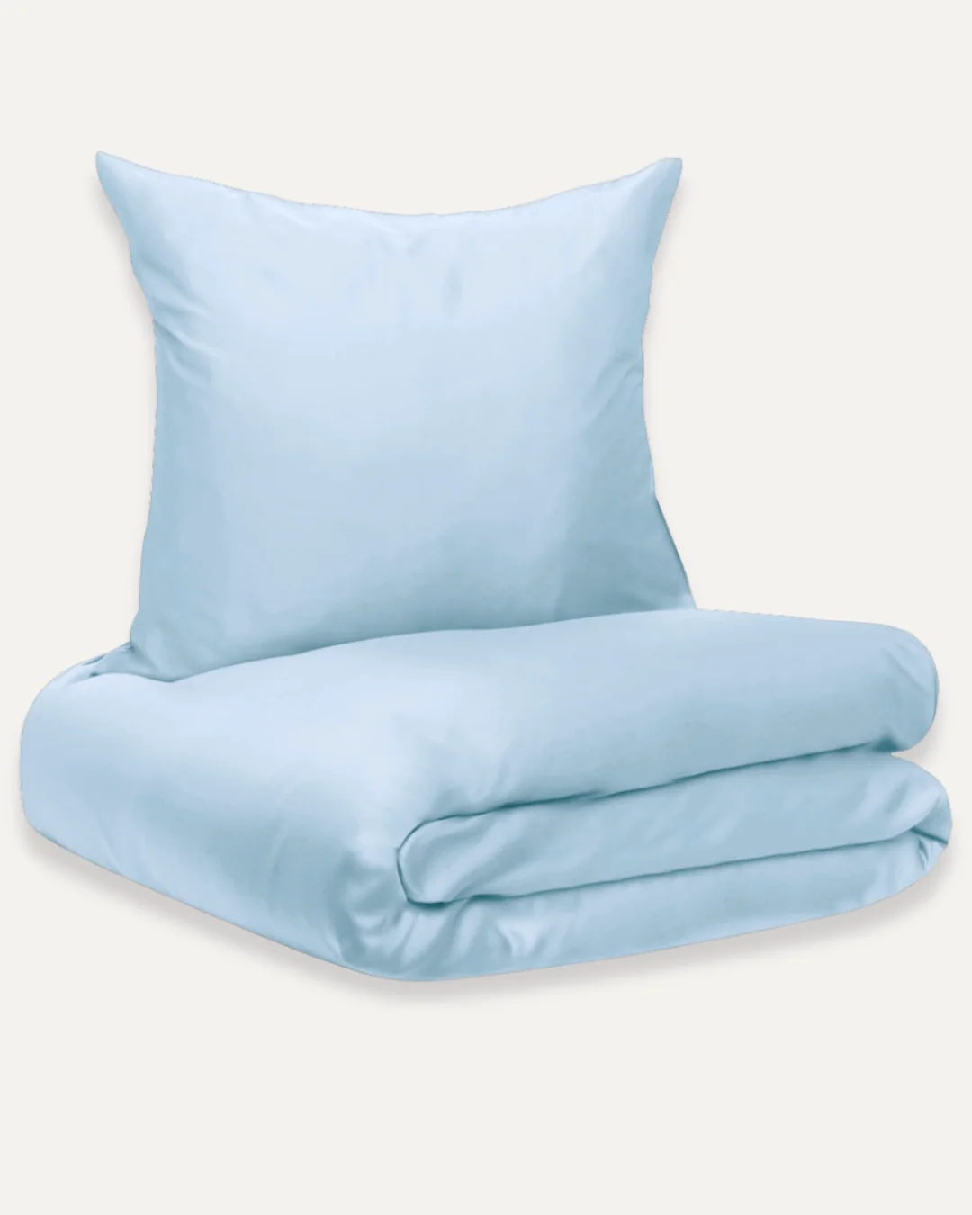 Bambussengetøj | Sky blue | 140x200 hos HomeNordic
