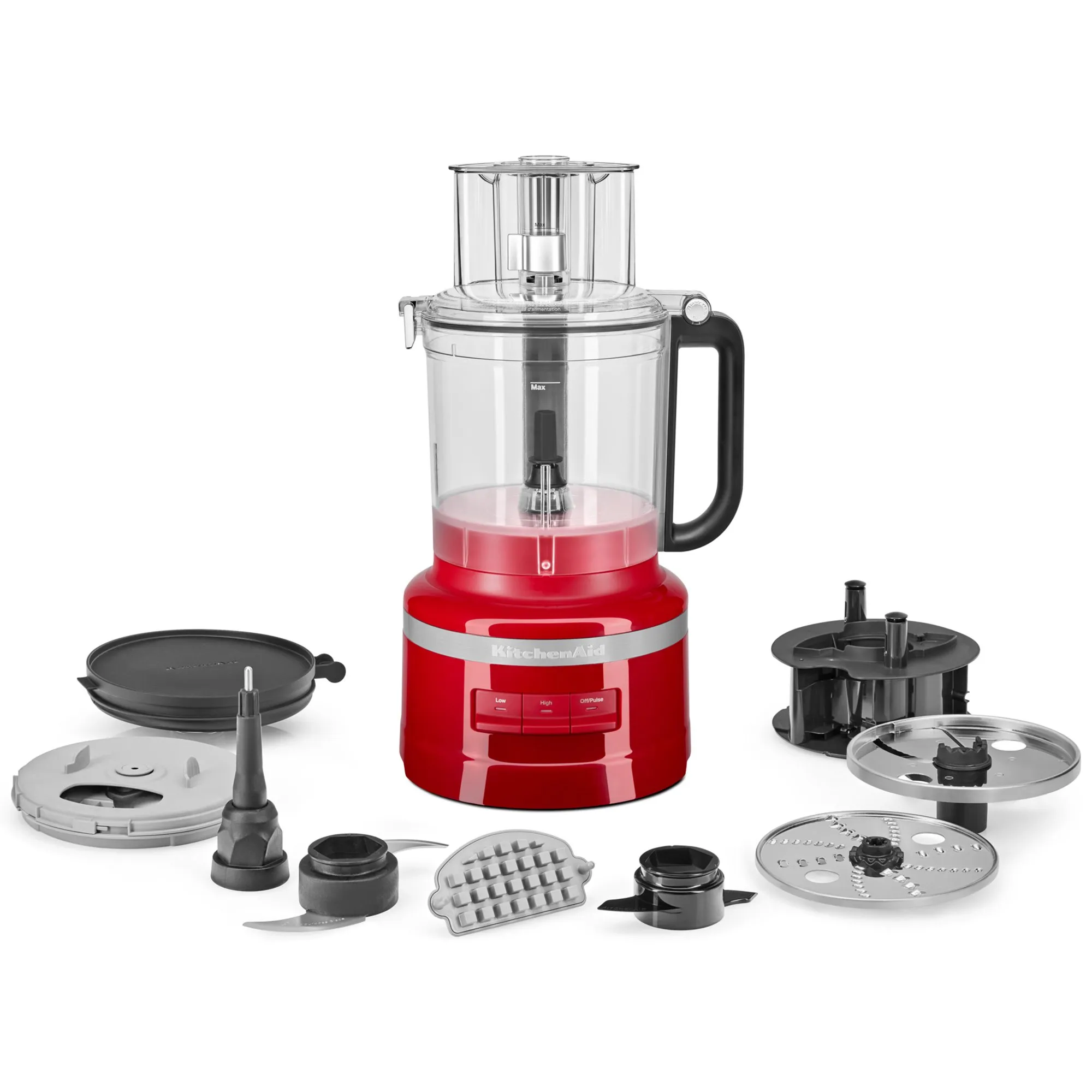 5KFP1319 Foodprocessor 3,1 liter, empire rød, produktbillede 3 af 5, Foodprocessorer hos HomeNordic