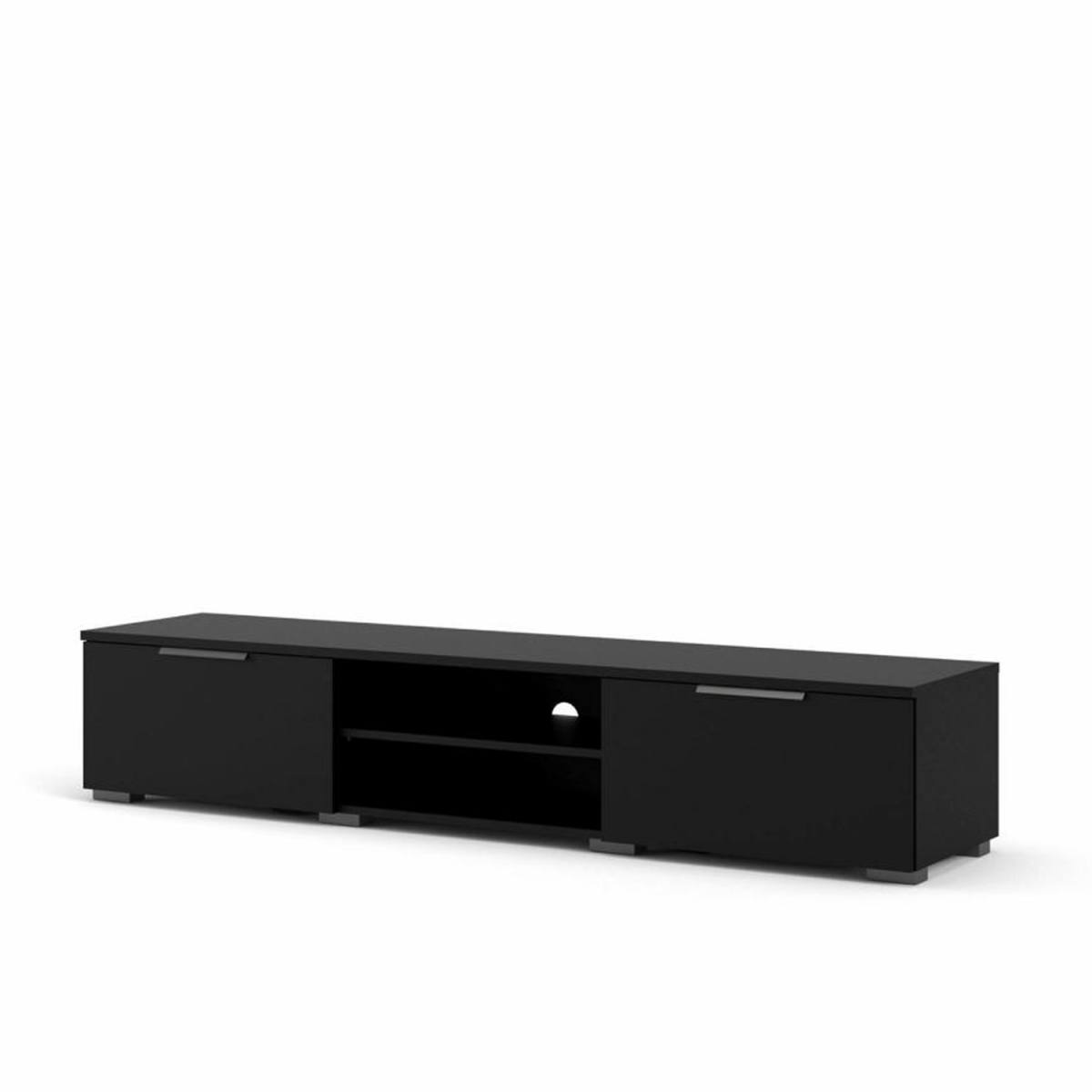 TVILUM Match TV-bord, m. 1 hylde og 2 skuffer, TV-borde hos HomeNordic