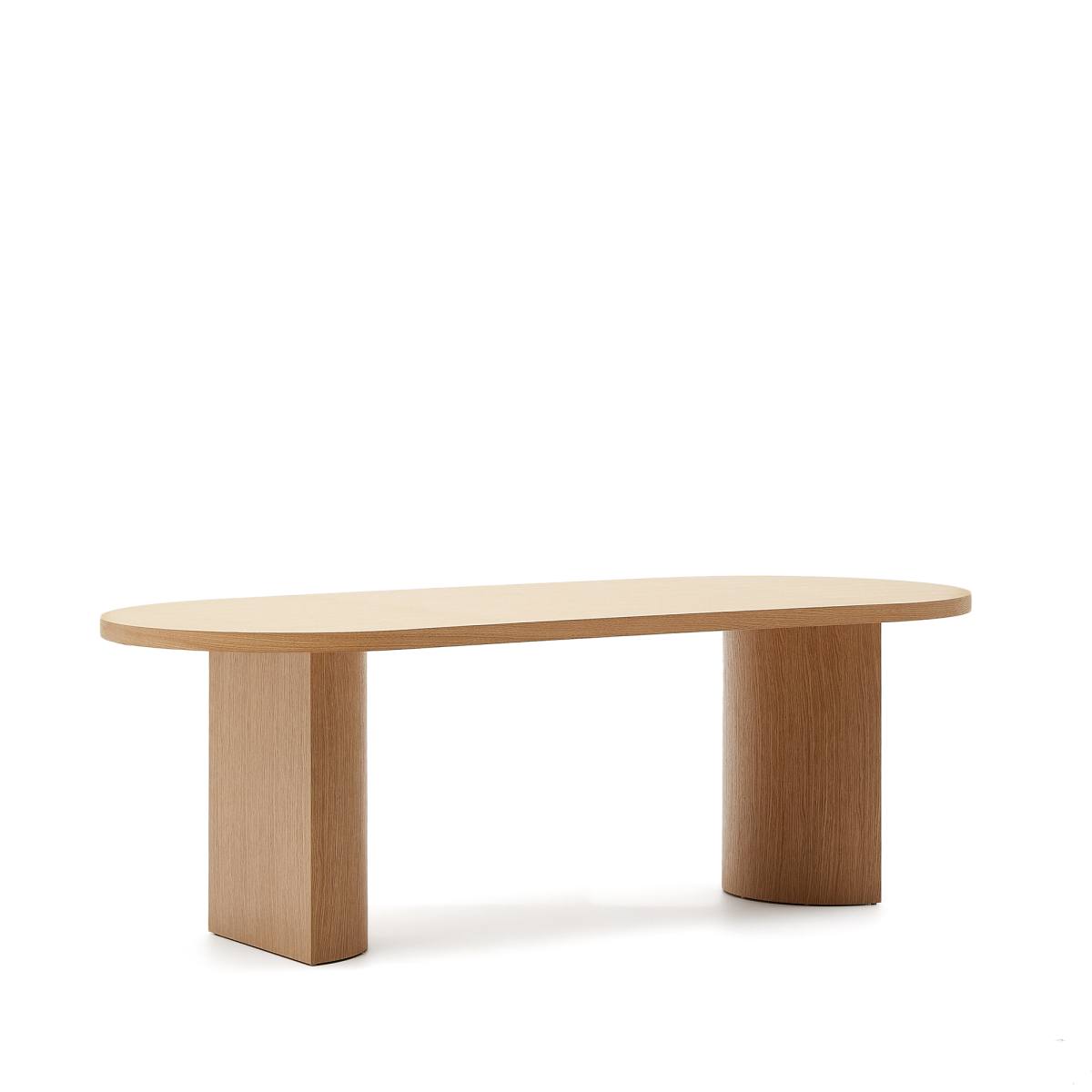 KAVE HOME Nealy spisebord, oval, produktbillede 4 af 6, Spiseborde hos HomeNordic