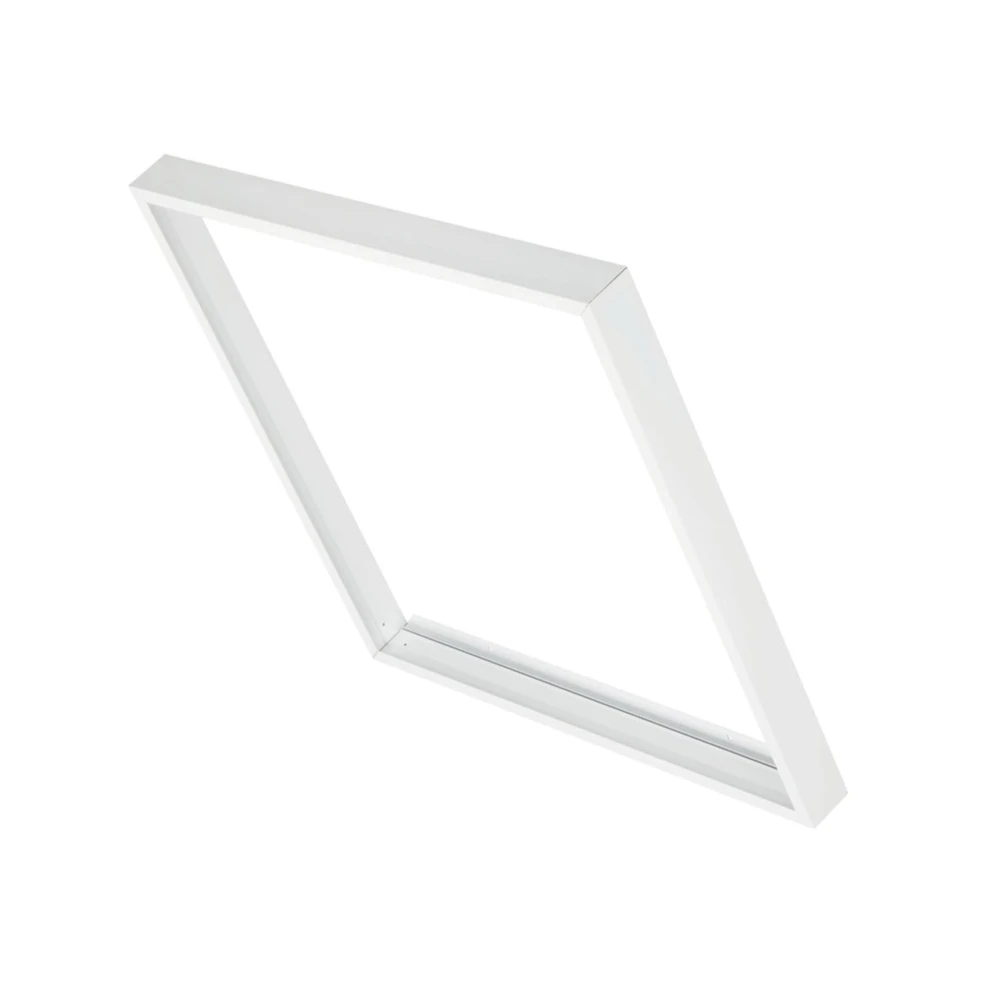 Smart Click Påbygningsramme til 30x30 LED Panel i Hvid, LED-paneler hos HomeNordic