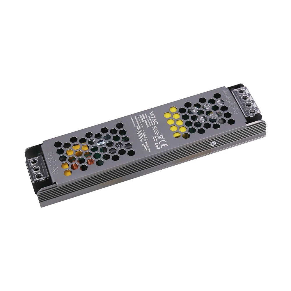 120W / 24V DC Slim strømforsyning til LED strips, Strømforsyninger hos HomeNordic