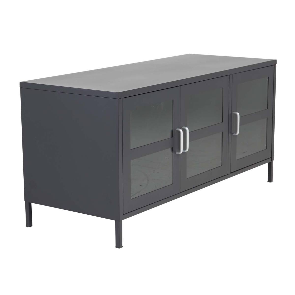 VENTURE DESIGN Acero TV-bord/skænk, m. 3 låger og 2 hylder, produktbillede 8 af 9, TV-borde hos HomeNordic