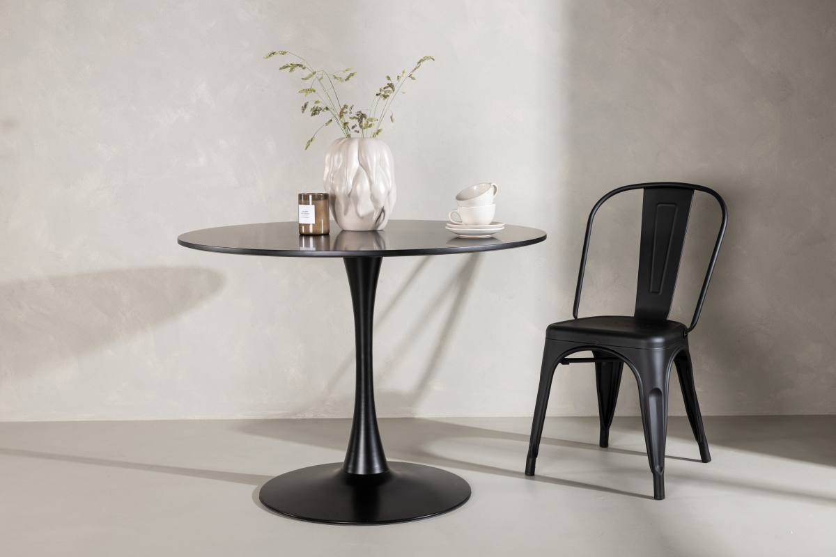 VENTURE DESIGN Glade spisebord, rund, produktbillede 6 af 6, Spiseborde hos HomeNordic