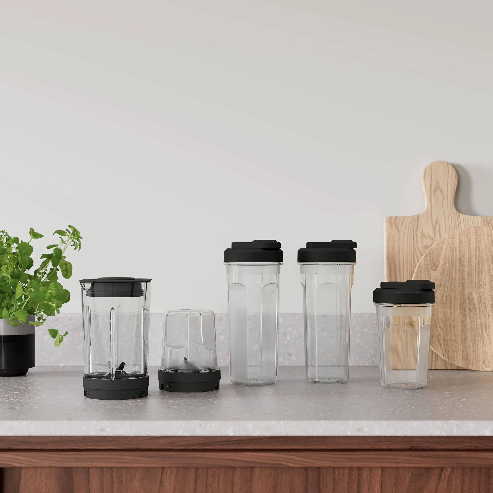 Create 4 E4CB1-6ST blender 350 watt, rustfri, produktbillede 2 af 4, Blendere hos HomeNordic