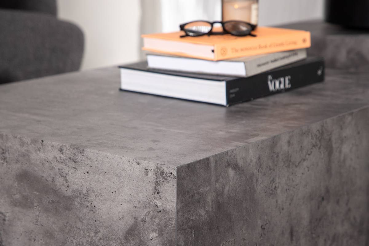 Blockit - Sofabord i beton look, 40 x 40 cm., produktbillede 7 af 8, Moderne designs hos HomeNordic