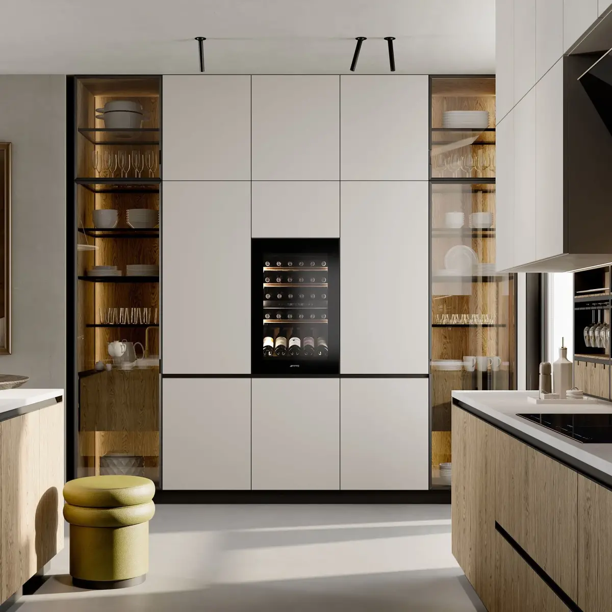CVI414NX indbygget vinkøleskab, sort – billede 7