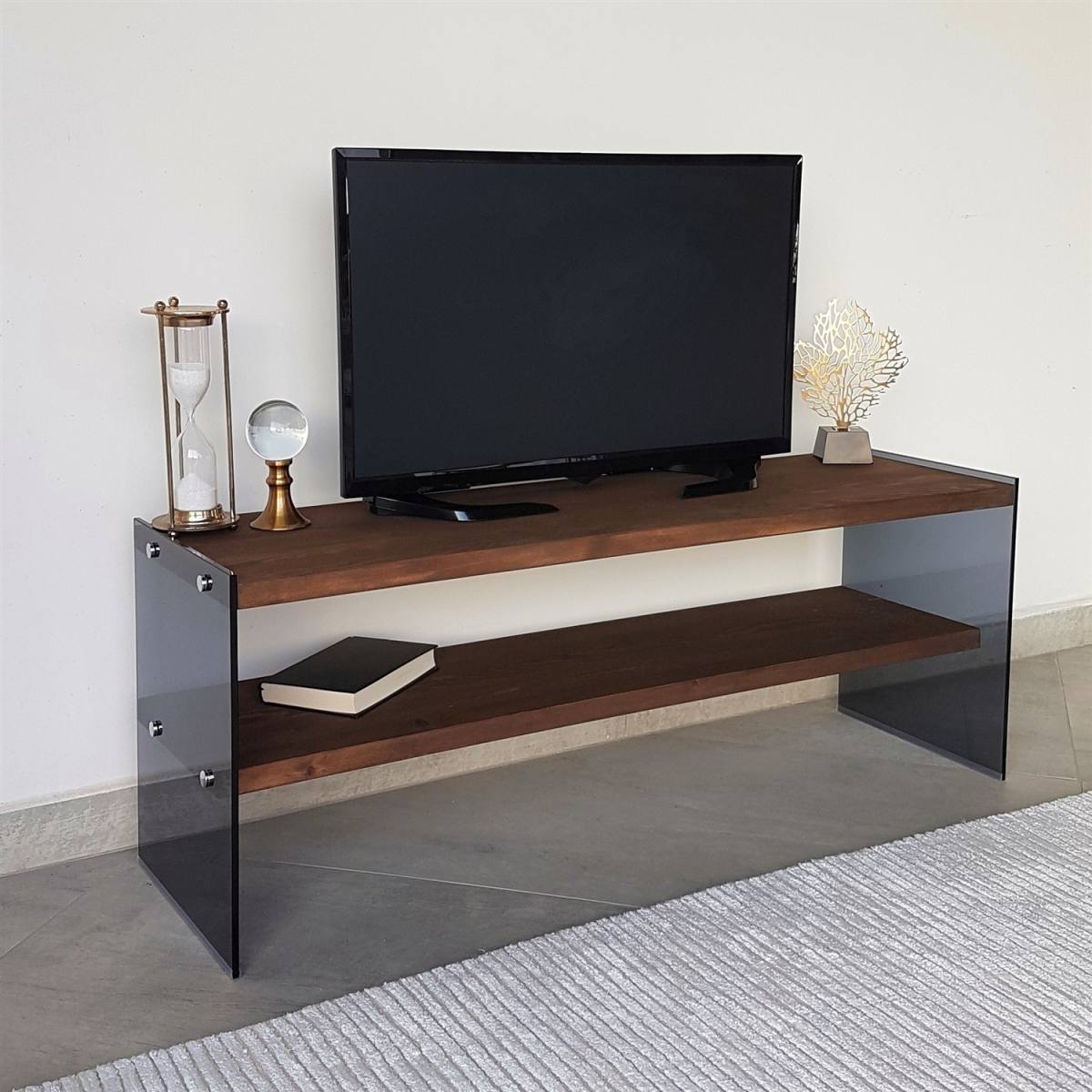 NORDVÄRK TV100 TV-bord, m. 1 hylde, produktbillede 7 af 7, TV-borde hos HomeNordic