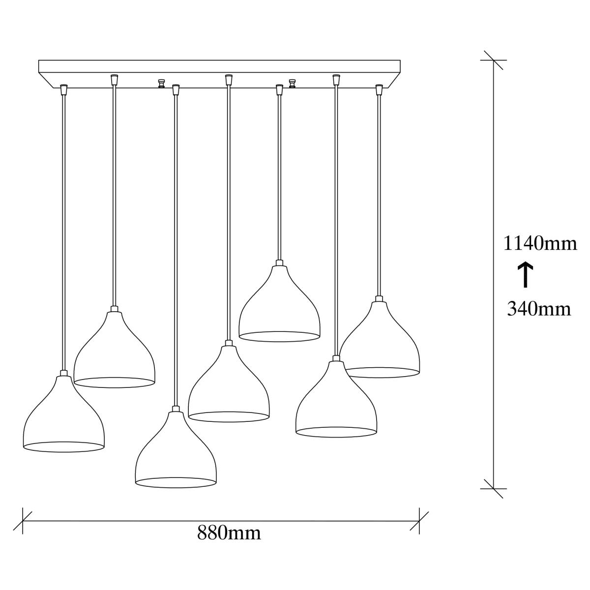 LUMI Bourges loftlampe, produktbillede 2 af 9, Loftlamper hos HomeNordic