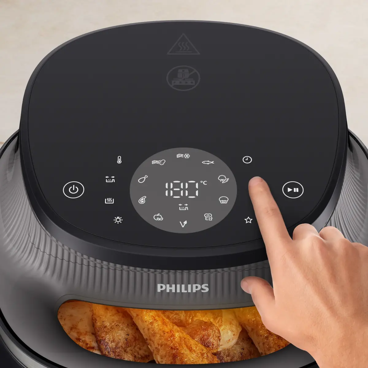 3000-serien Airfryer, 6,2 liter, produktbillede 3 af 7, Airfryers hos HomeNordic