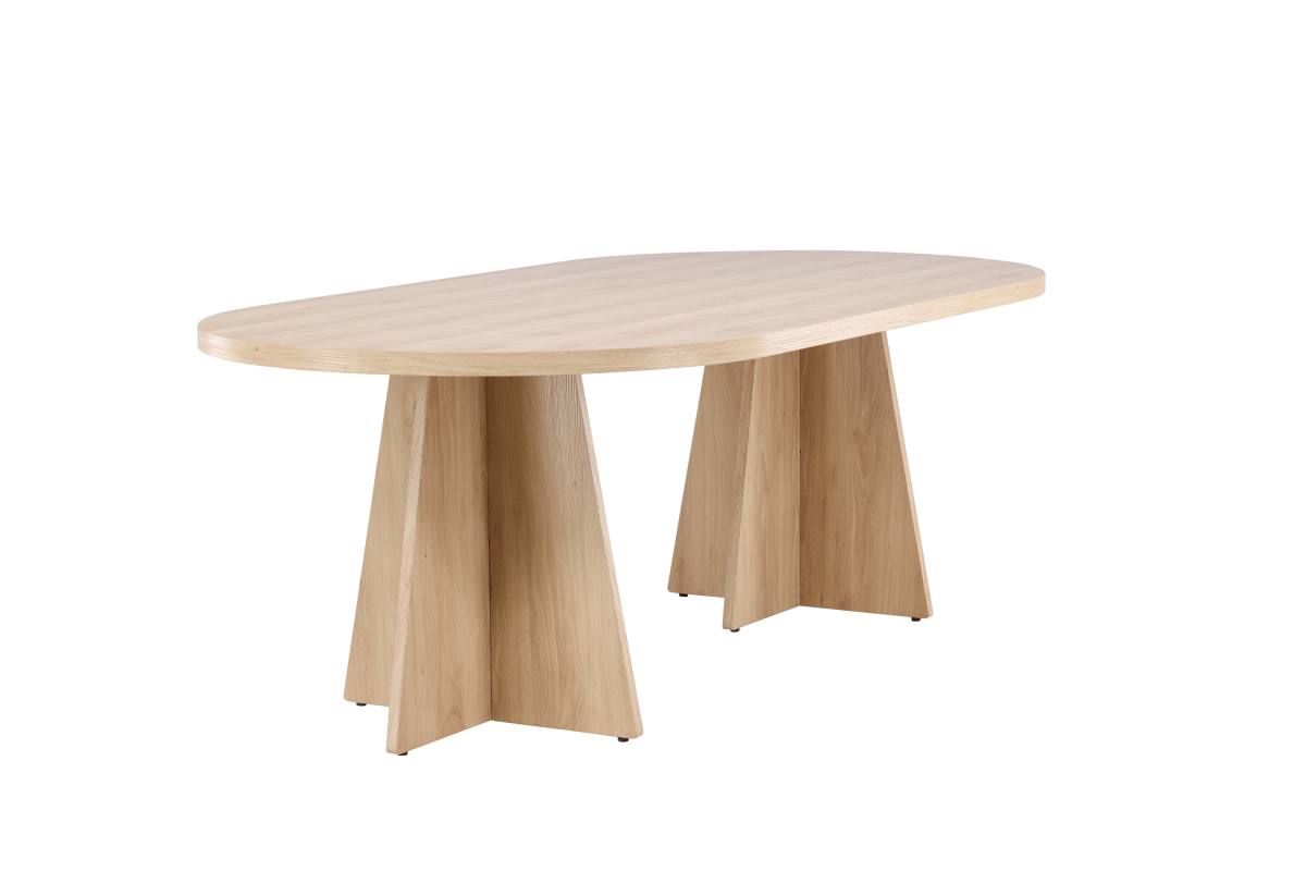 VENTURE DESIGN Bootcut spisebord, rektangulær, produktbillede 3 af 16, Spiseborde hos HomeNordic