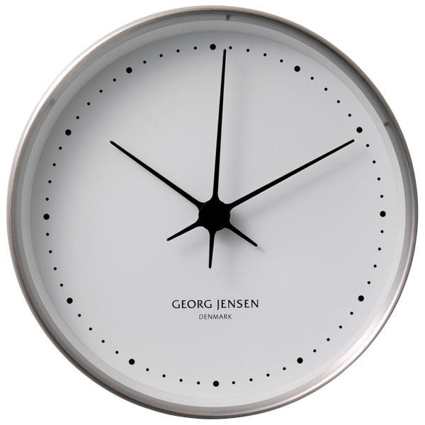 Georg Jensen Henning Koppel vægur, ø 30 cm., Vaegur hos HomeNordic