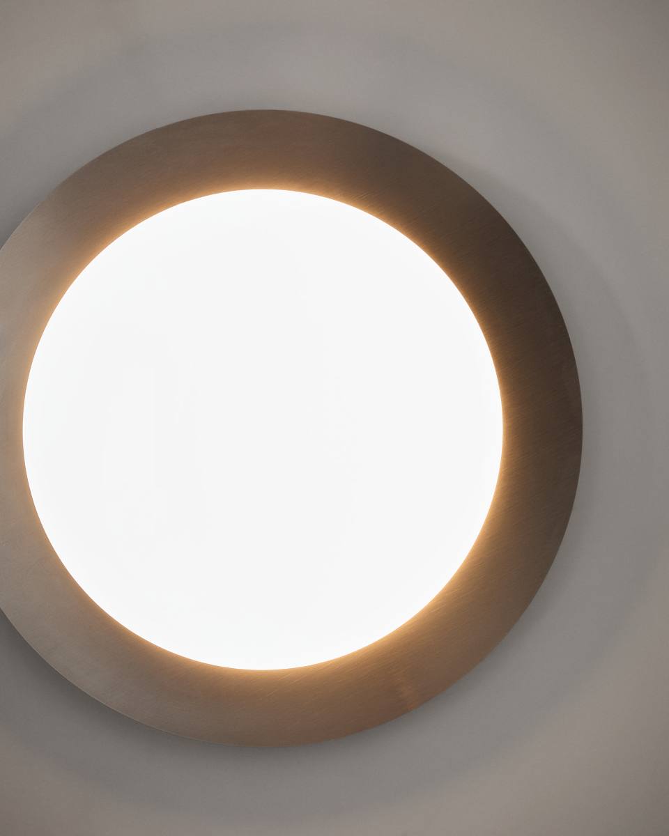 KAVE HOME Novae badeværelsesloftlampe, rund, produktbillede 4 af 5, Loftlamper hos HomeNordic