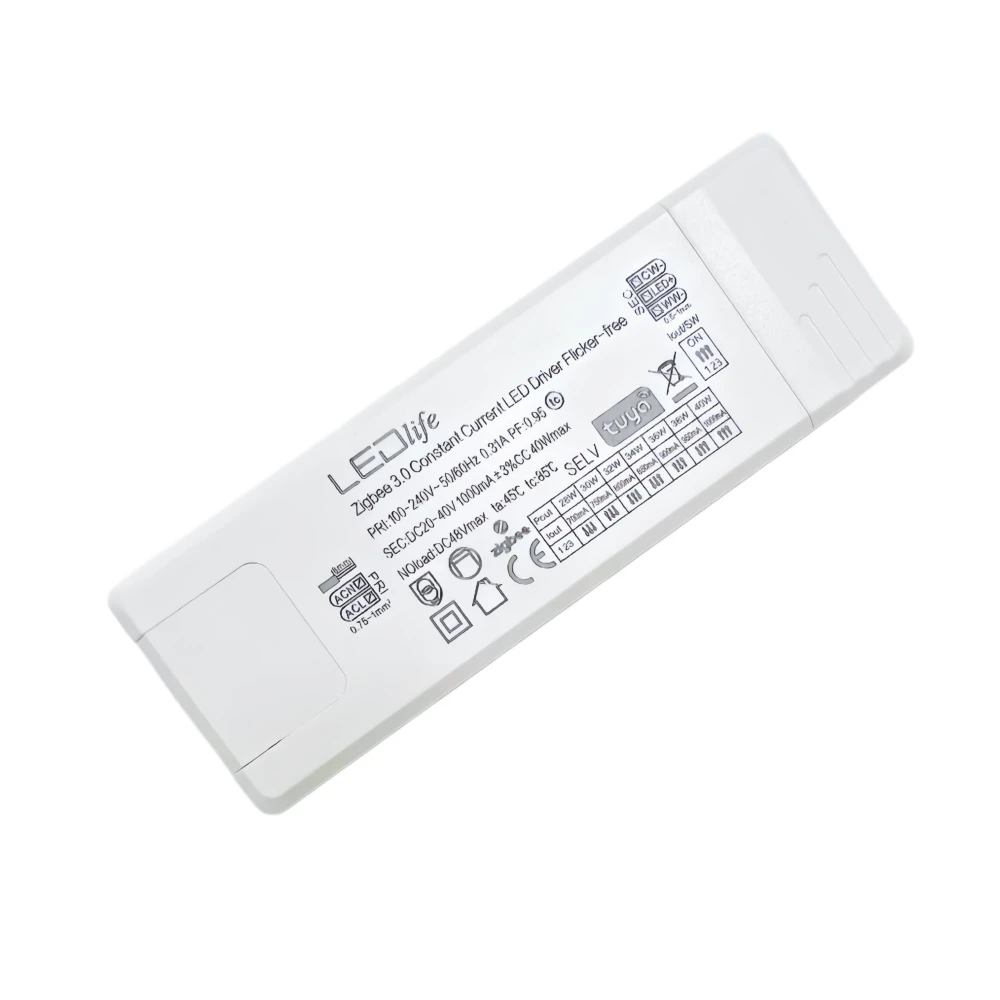 40W / 700-1000mA CCT driver til LED panel, LED-paneler hos HomeNordic