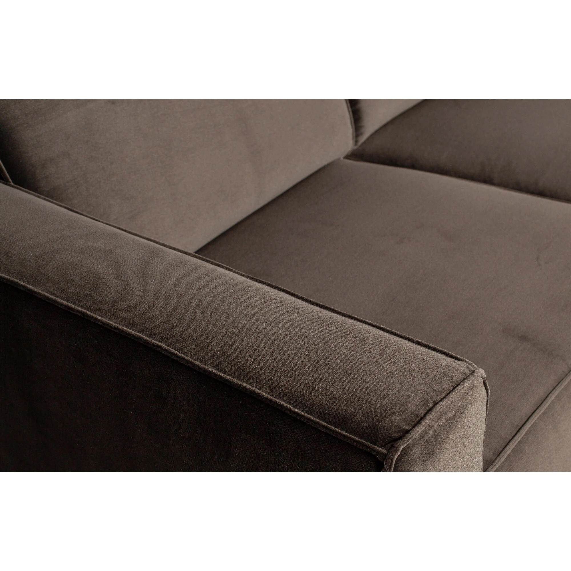 Statement 3-pers Sofa 230 cm Velour, produktbillede 5 af 7, Sofaer hos HomeNordic