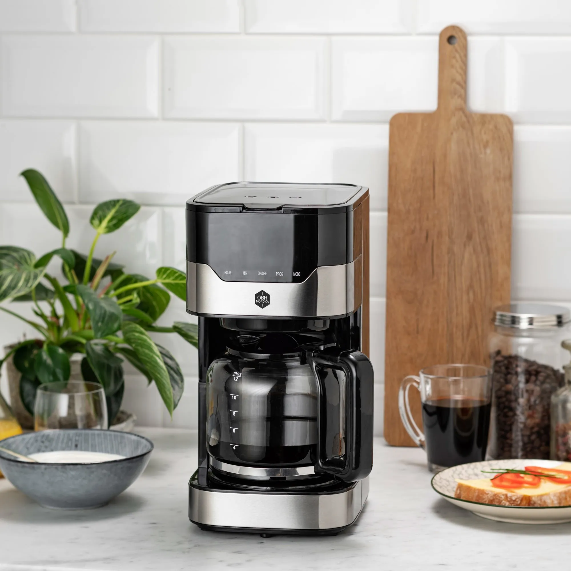 Timer Aroma kaffemaskine, produktbillede 6 af 6, Kaffemaskiner hos HomeNordic