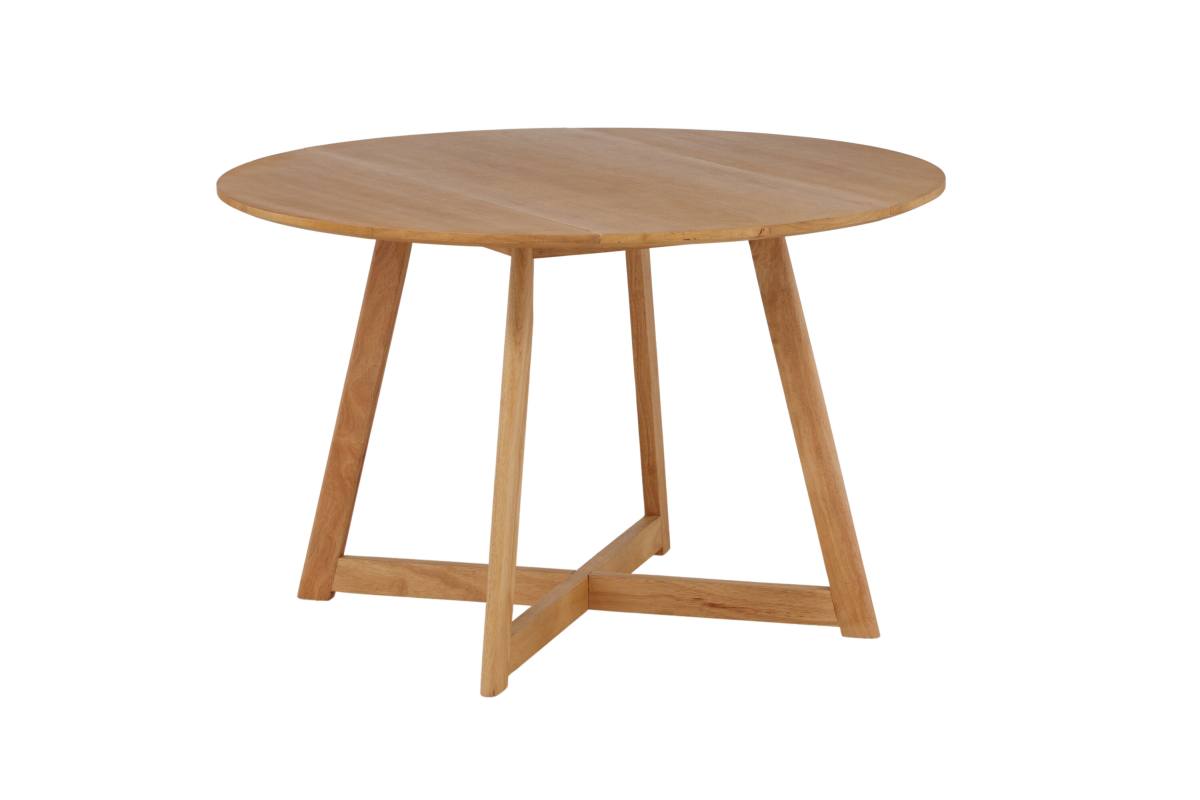 VENTURE DESIGN Yakidon spisebord, m. klap, rund, produktbillede 4 af 19, Spiseborde hos HomeNordic