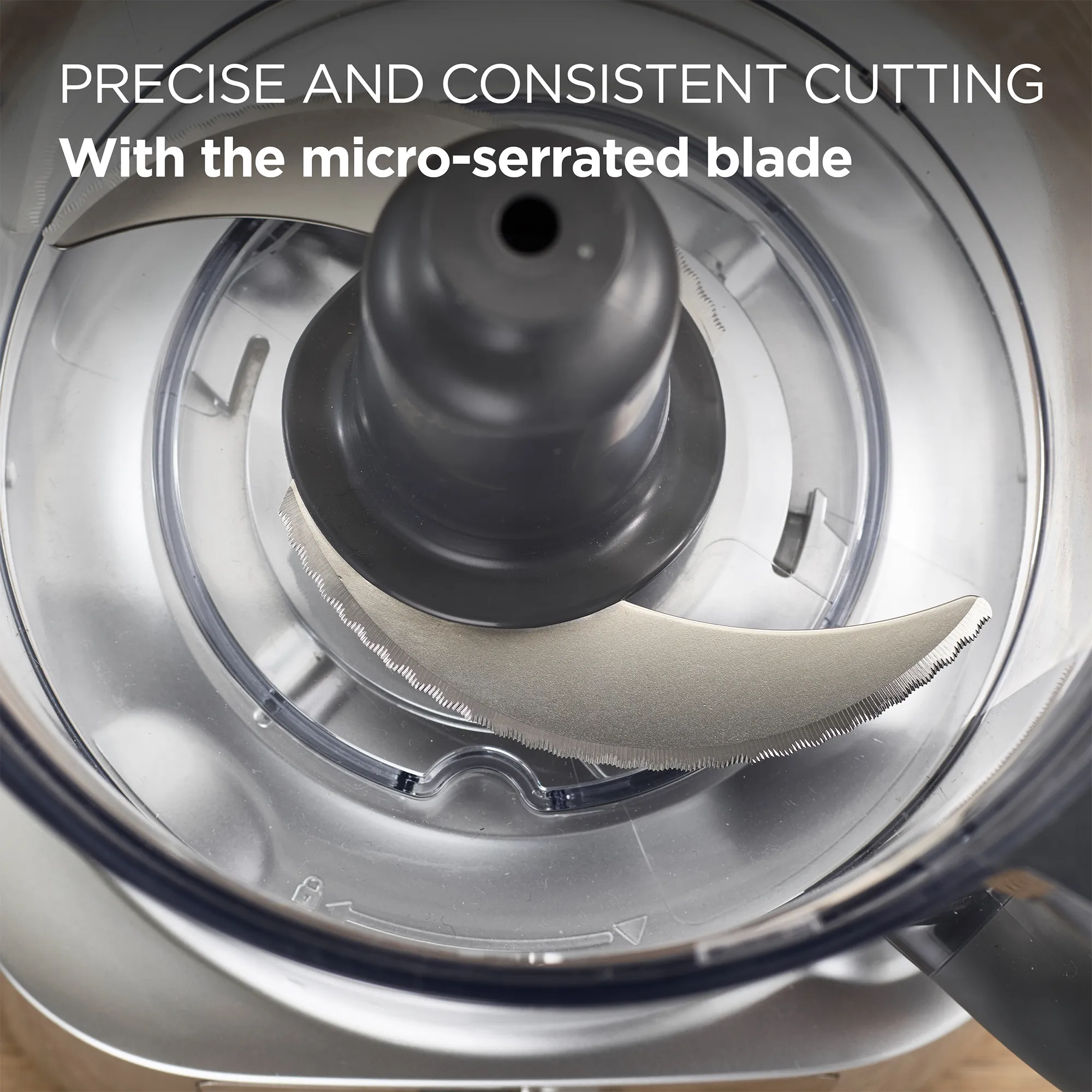 MultiPro Express FDP65.820.SI foodprocessor, stål, produktbillede 3 af 7, Foodprocessorer hos HomeNordic