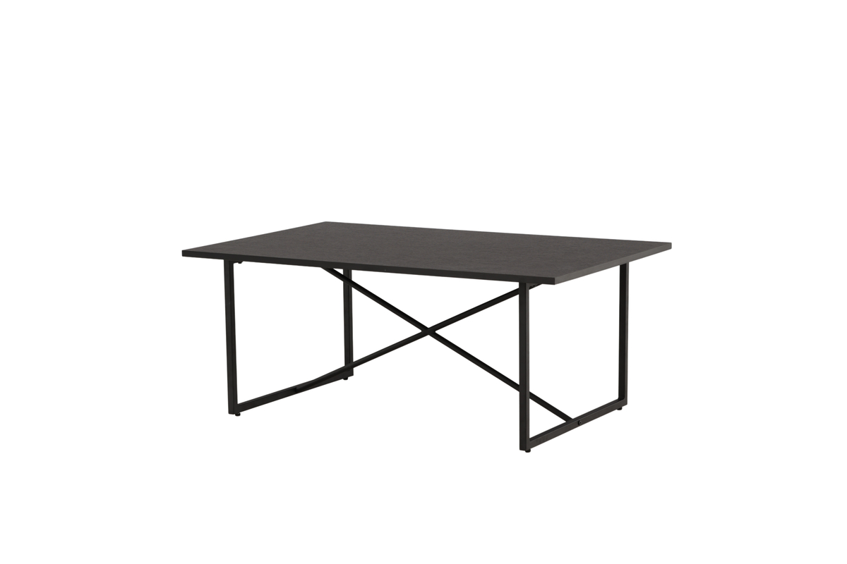 Chantal - Sofabord i sort metal og sort topplade i MDF., produktbillede 8 af 9, Moderne designs hos HomeNordic