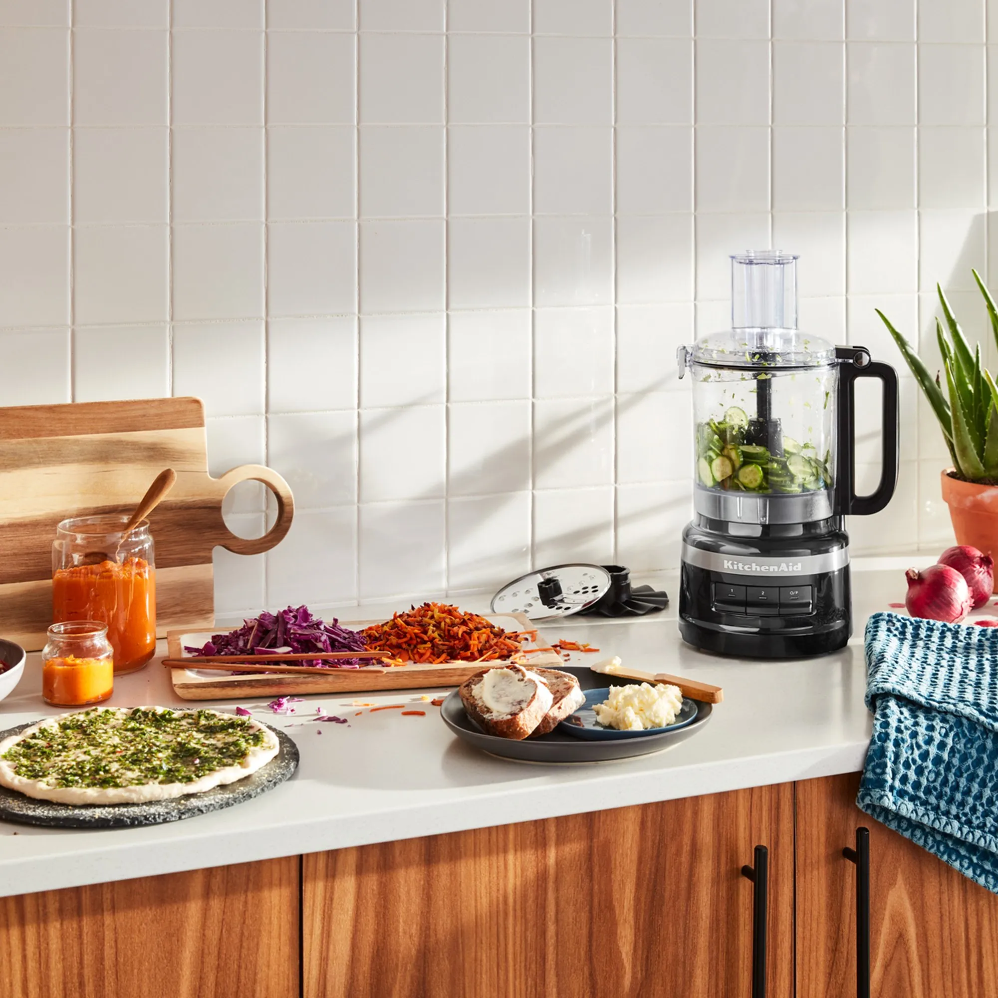 5KFP0921 Foodprocessor, 2,1 liter, onyx black, produktbillede 15 af 15, Foodprocessorer hos HomeNordic