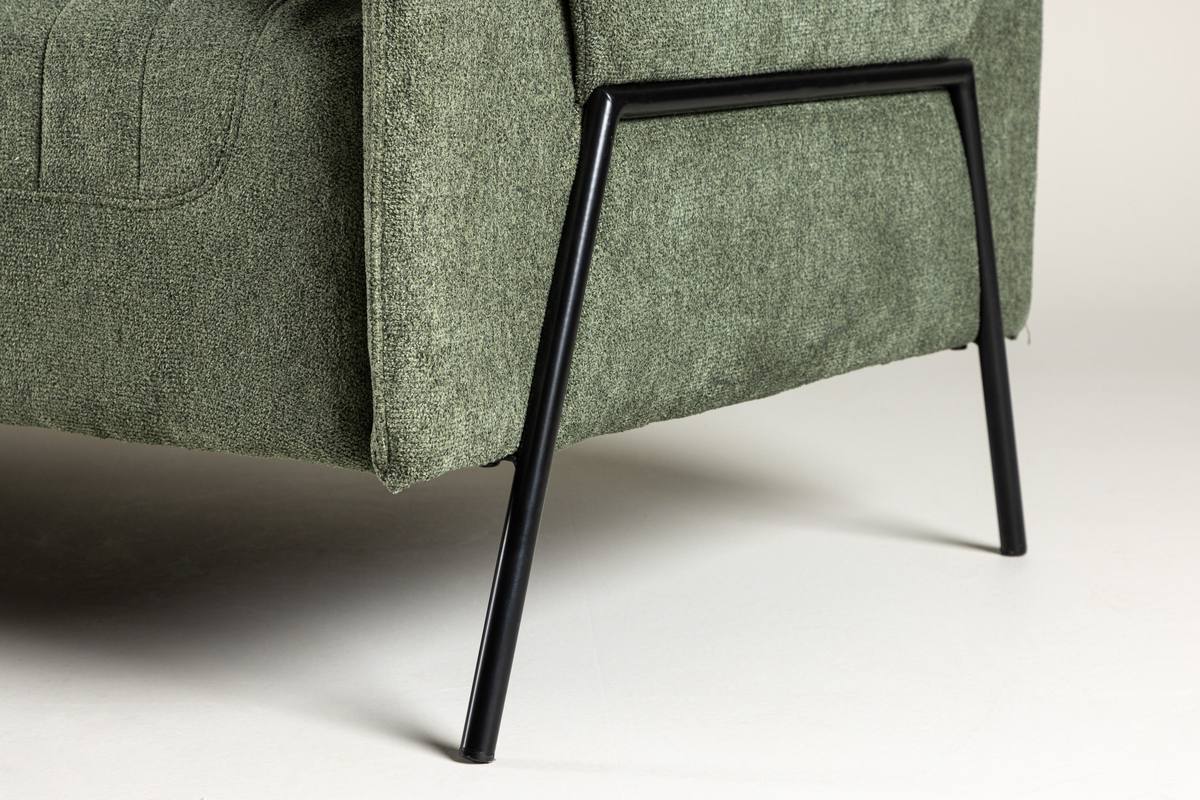 Oban - 2 personers sofa i grønt stof – billede 5