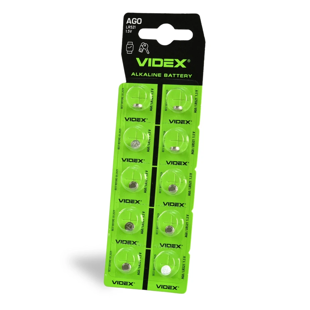 10 stk AG0/LR521, Batterier hos HomeNordic