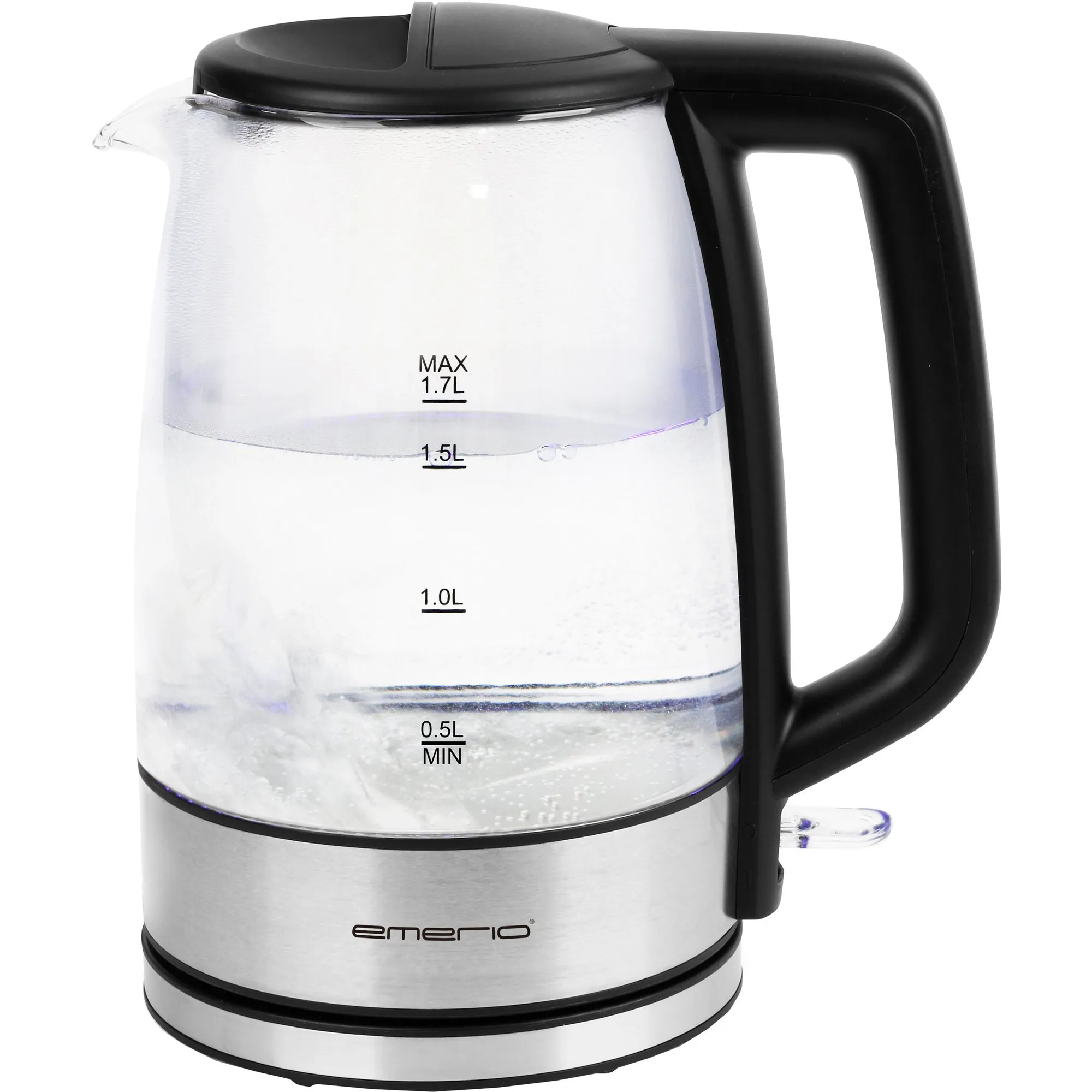 Elkedel 1,7 liter, glas, Elkedler hos HomeNordic