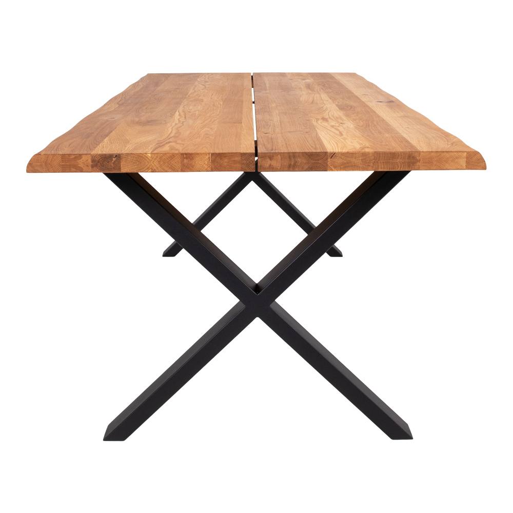 HOUSE NORDIC TOULON SPISEBORD OLIERET EG M/BØLGET KANT, produktbillede 4 af 5, Spiseborde hos HomeNordic