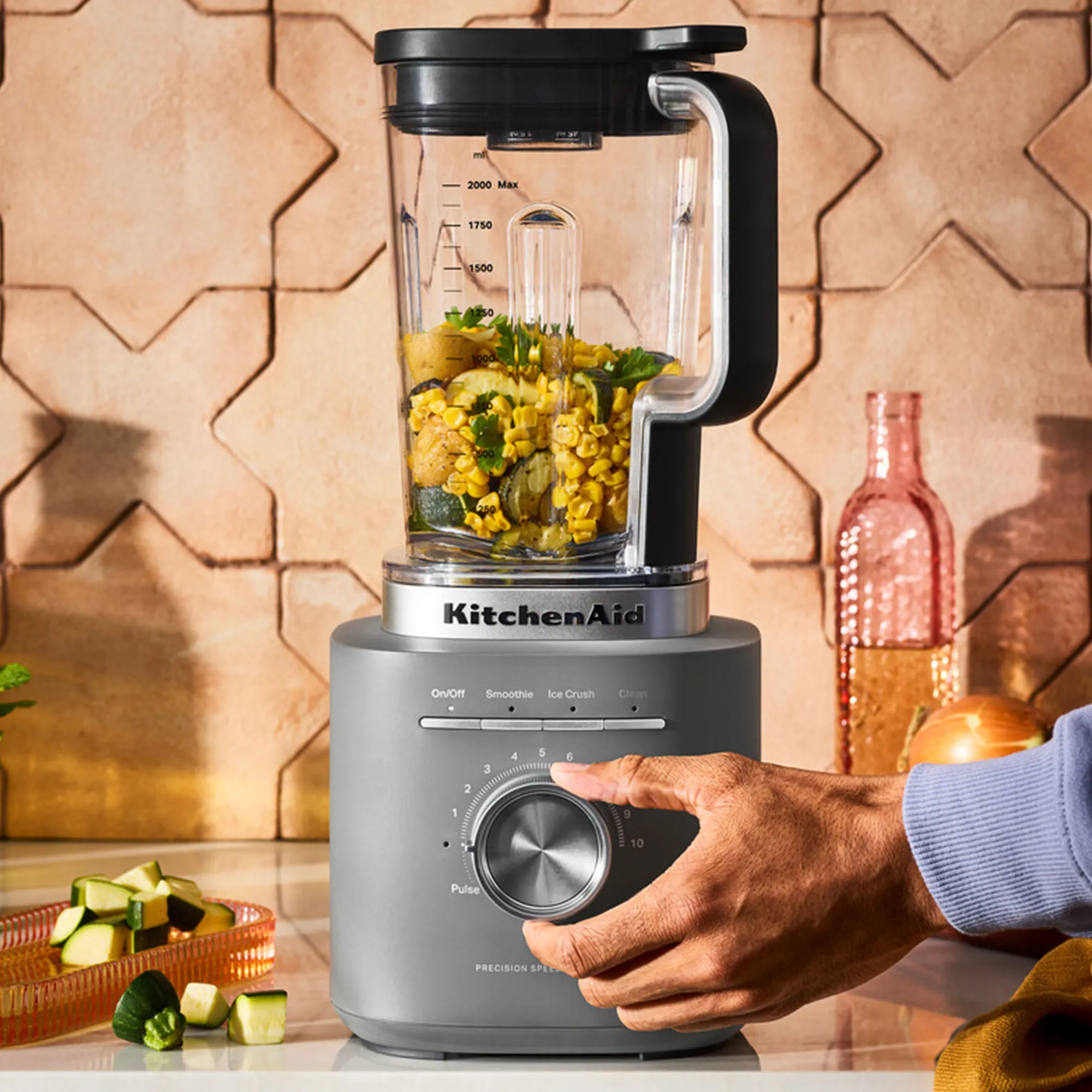 Kitchenaid Pure Power Blender 2,1 liter, charcoal grey, produktbillede 2 af 6, Blendere hos HomeNordic