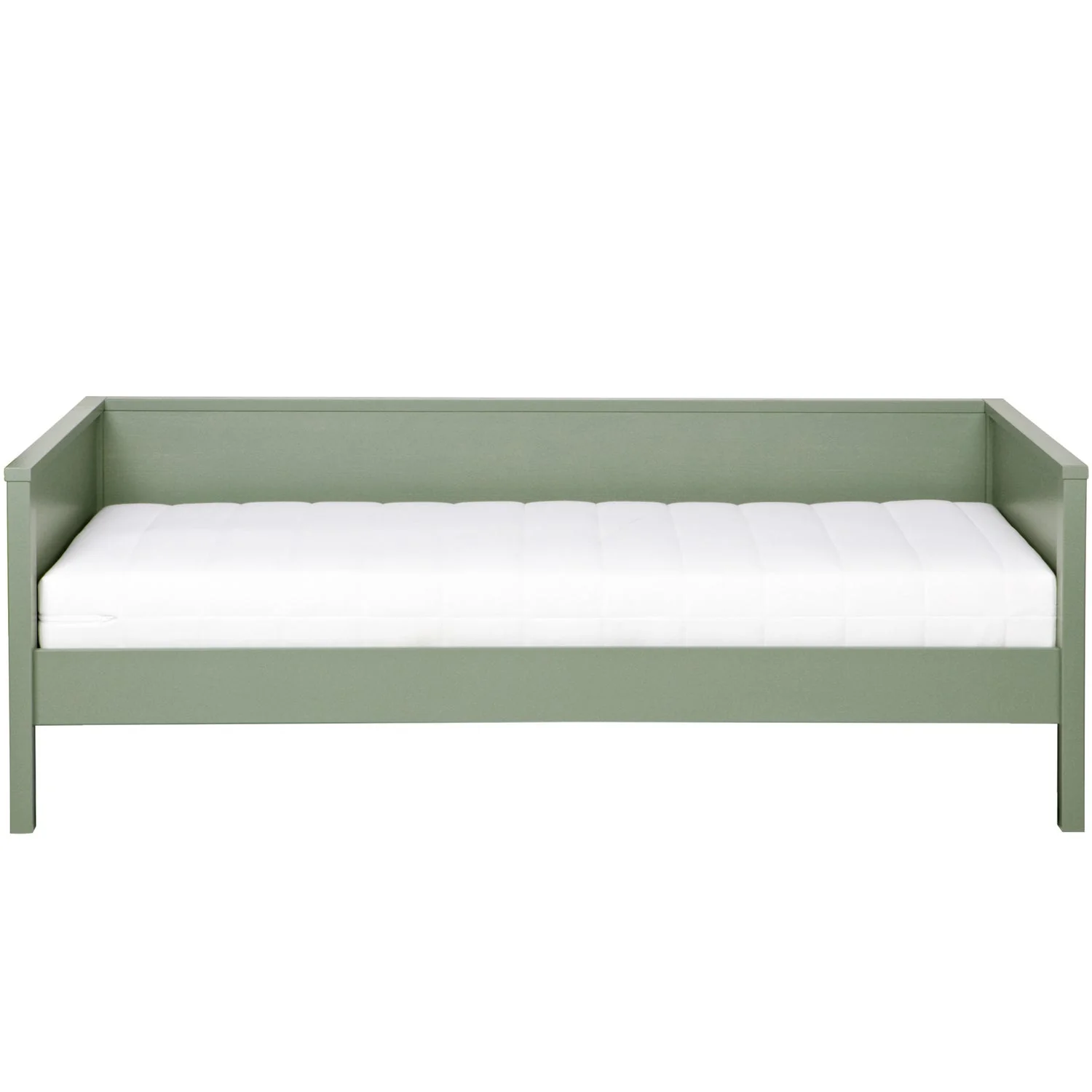 WOOOD - Nikki Sofaseng Fyrretræ Jade Green FSC 73x208x100 cm, produktbillede 3 af 5, Senge hos HomeNordic
