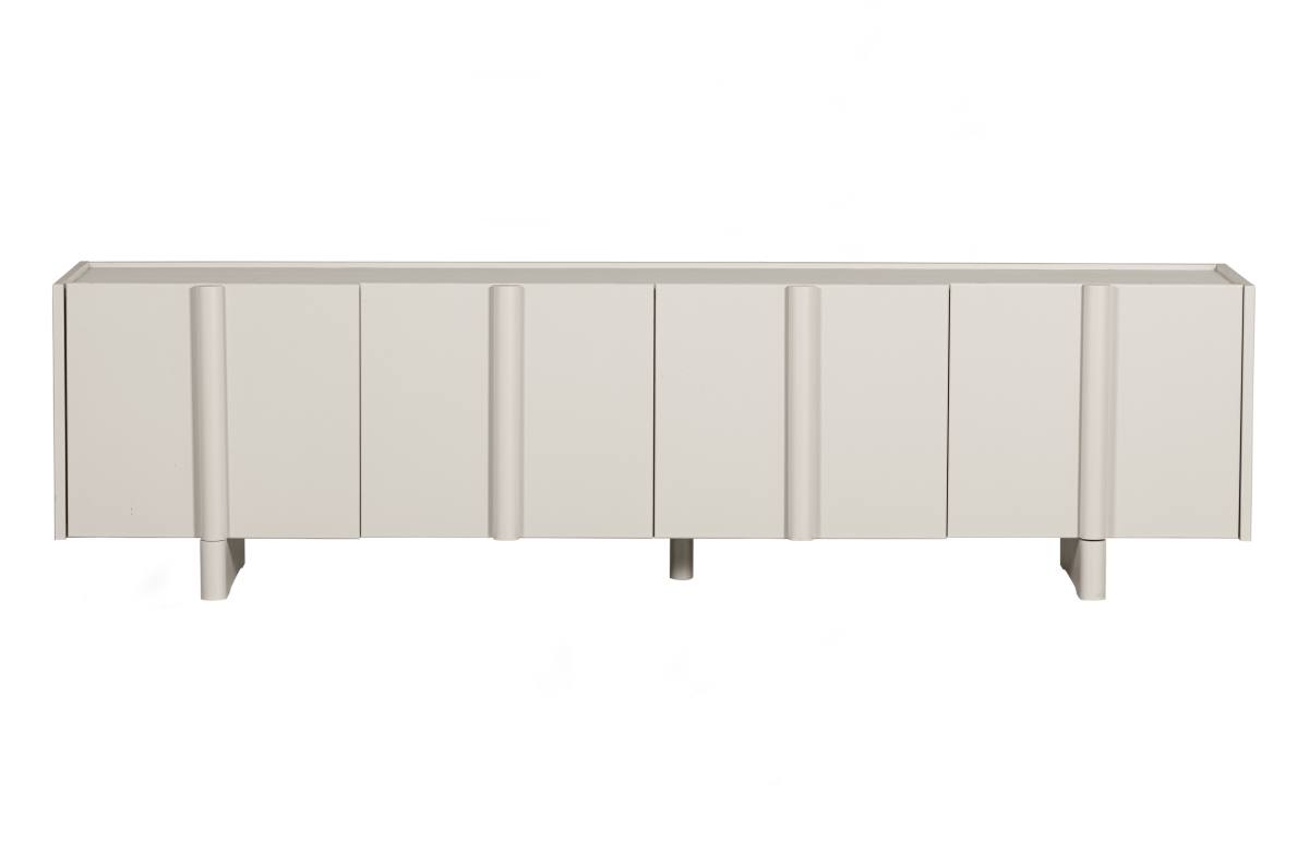 WOOOD EXCLUSIVE Basu TV-bord, m. 3 låger og 2 hylder, produktbillede 2 af 9, TV-borde hos HomeNordic