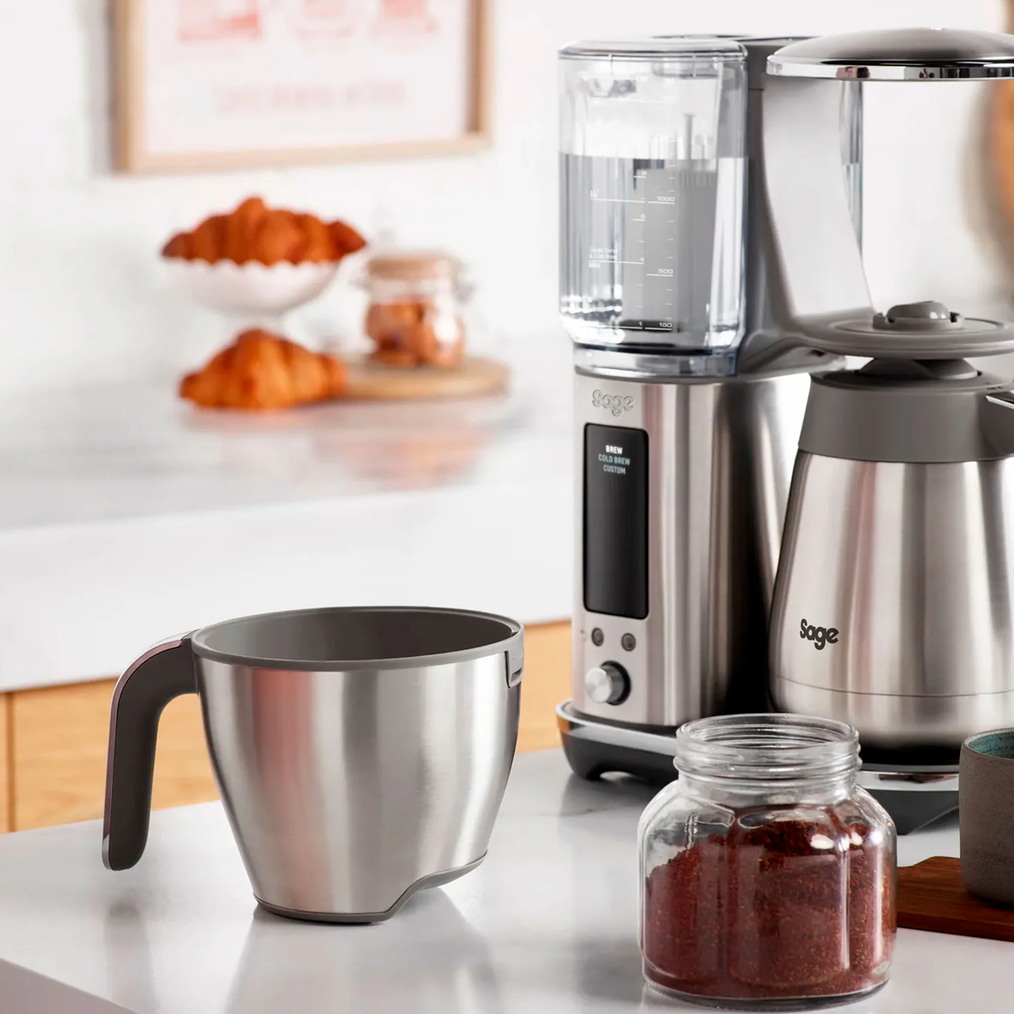 SDC465BSS4 Luxe Brewer Kaffemaskine, rustfrit stål, produktbillede 5 af 7, Kaffemaskiner hos HomeNordic