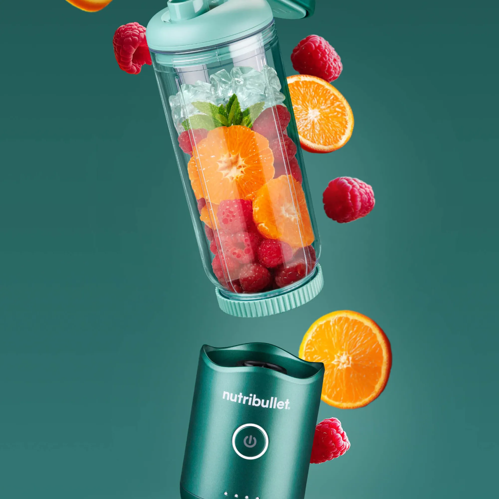 Flex bærbar blender 590 ml, skovgrøn, produktbillede 2 af 7, Blendere hos HomeNordic
