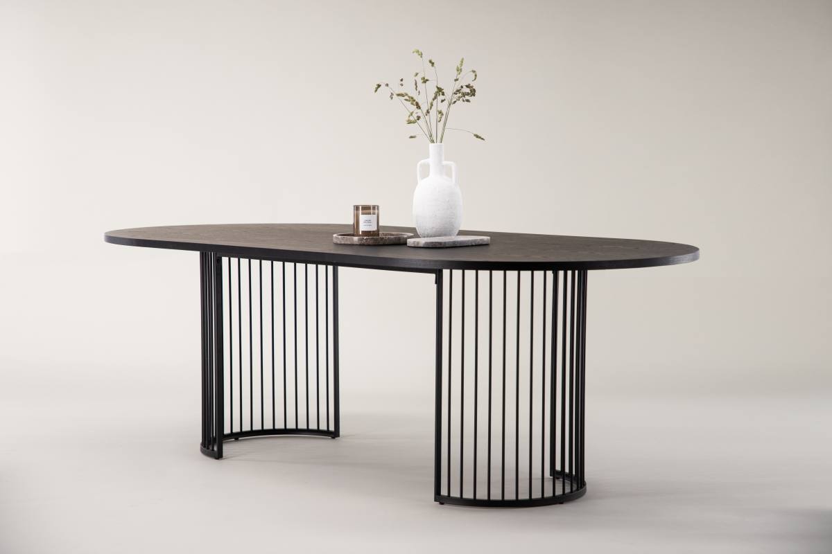 VIND COLLECTION Hamneskär spisebord, oval, produktbillede 12 af 13, Spiseborde hos HomeNordic