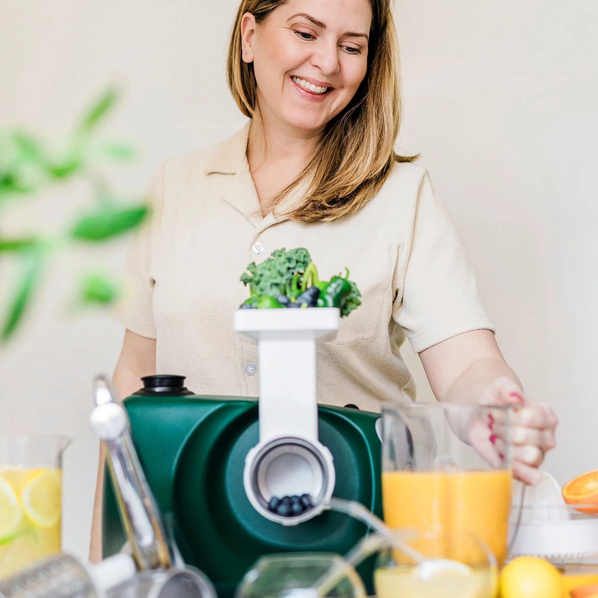 AKM 6230 Go Green røremaskine, forest green, produktbillede 9 af 10, Røremaskiner hos HomeNordic