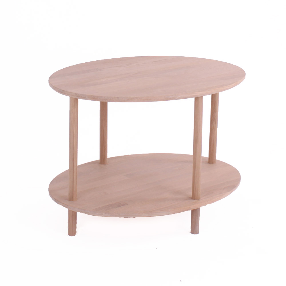 Sidebord, Nice, massiv eg, Sofaborde hos HomeNordic