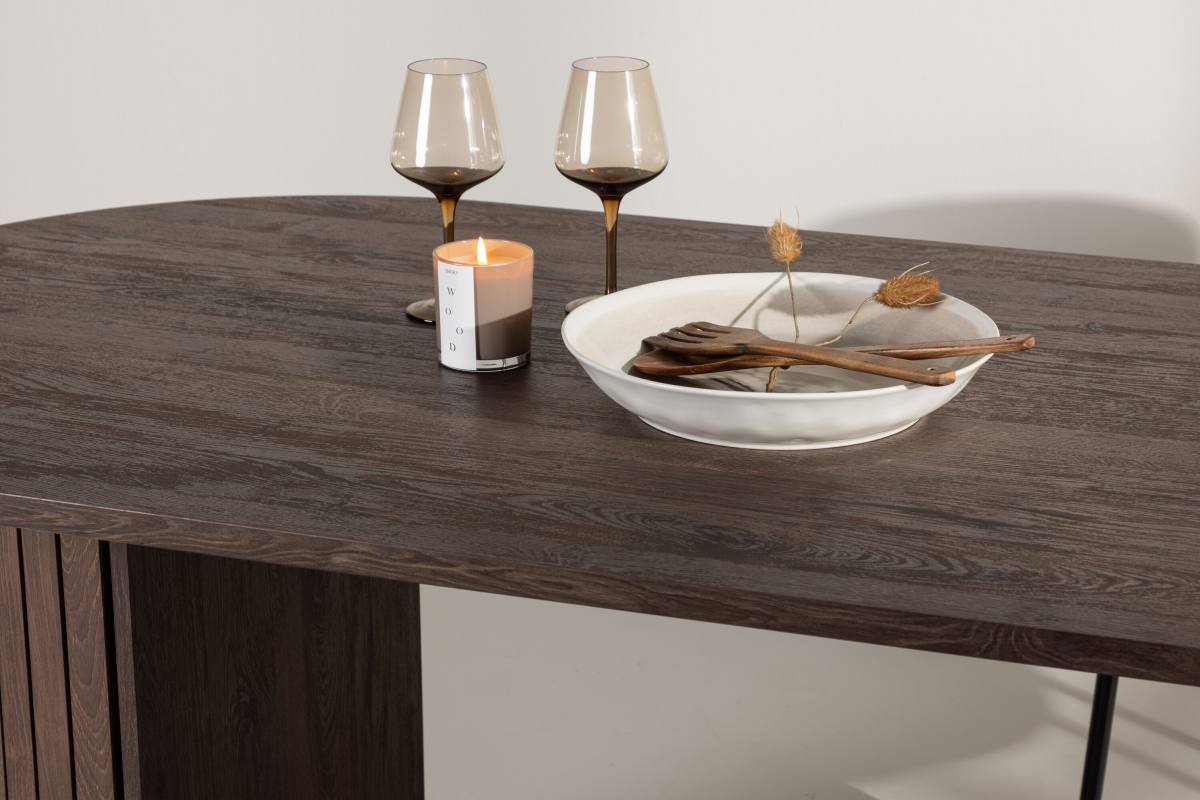 VENTURE DESIGN Härön spisebord, oval, produktbillede 14 af 16, Spiseborde hos HomeNordic