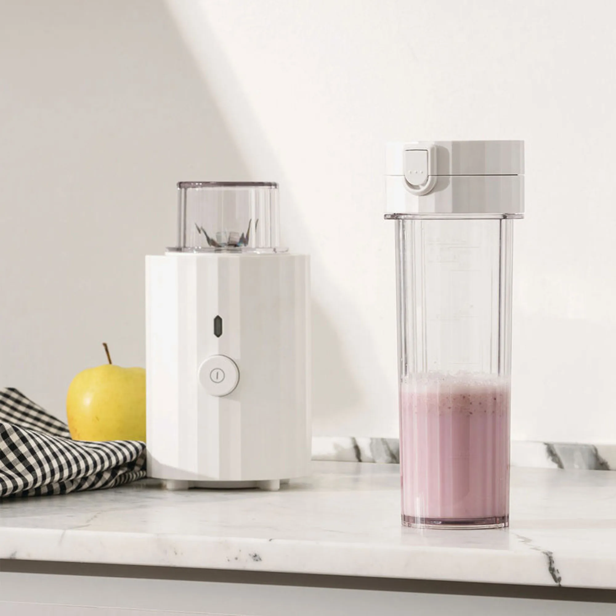Personal blender elektrisk hakker, hvid, produktbillede 4 af 4, Blendere hos HomeNordic