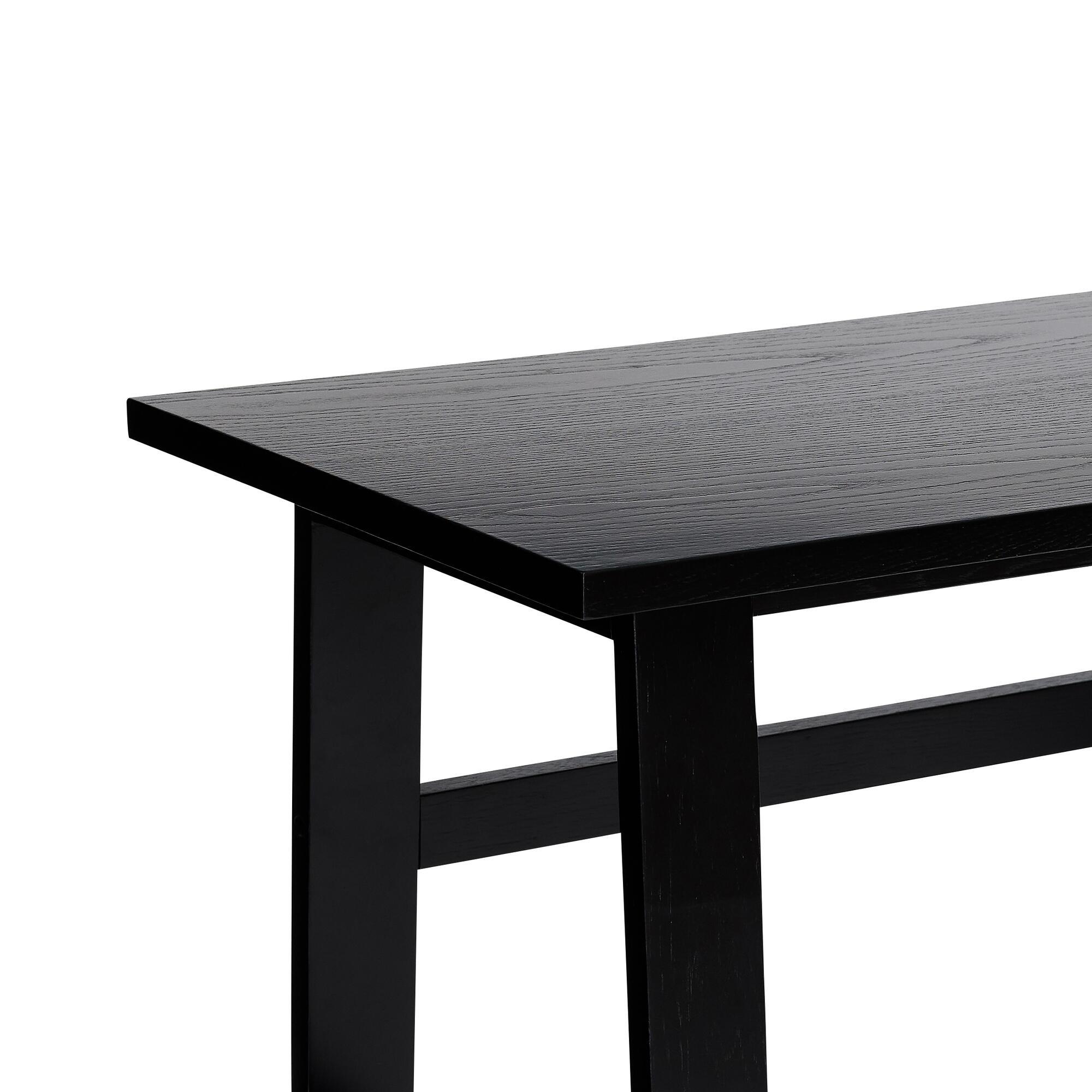Poke Skrivebord Sort, produktbillede 2 af 4, Skriveborde hos HomeNordic