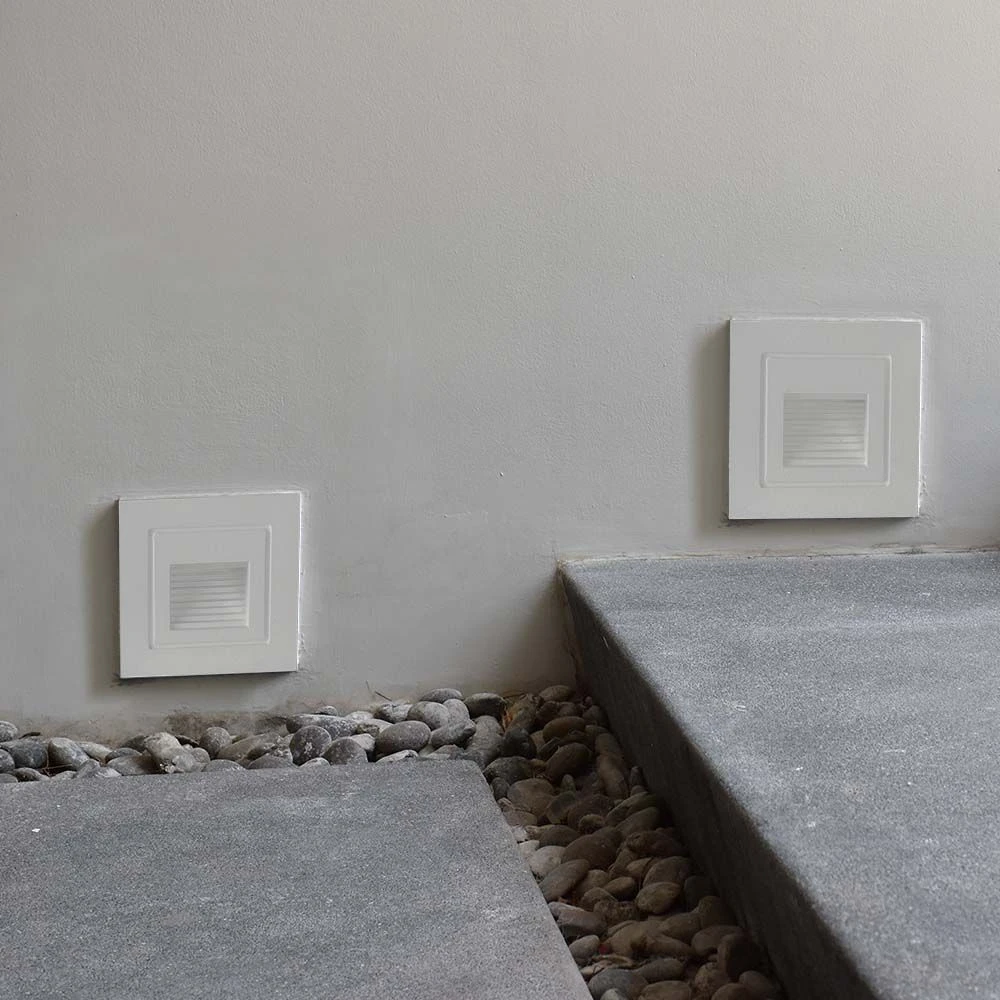 3W LED trappelys til indbygning, Trappebelysning hos HomeNordic