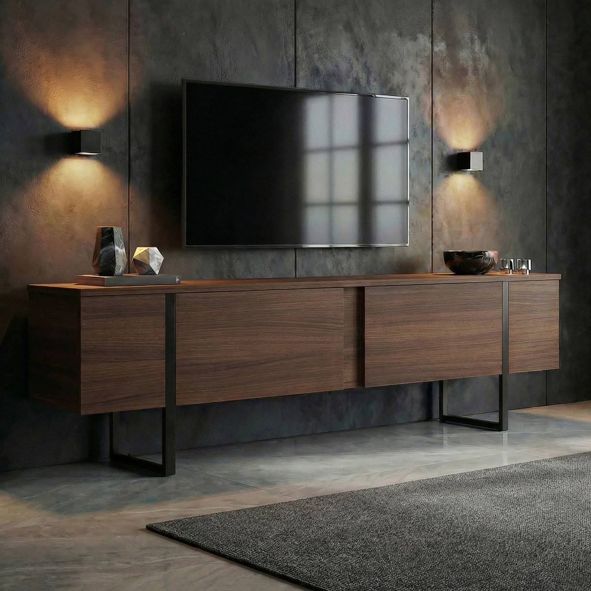 FUNZI LIVING Onera TV-bord, m. 2 låger, produktbillede 8 af 8, TV-borde hos HomeNordic