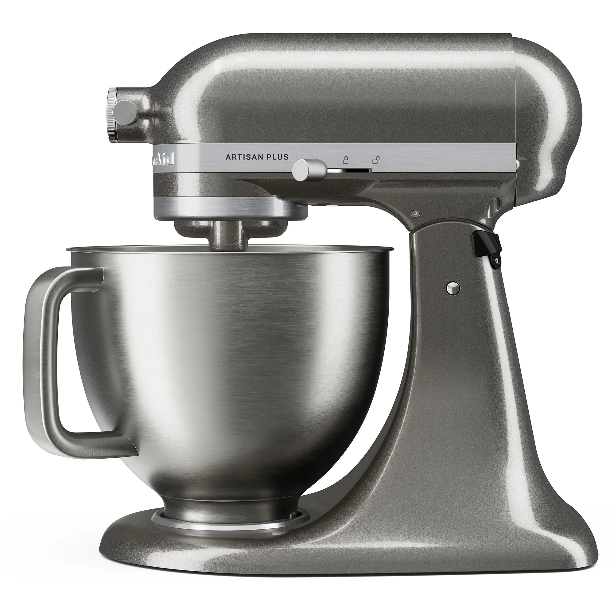 Artisan Plus køkkenassistent 4,7 liter, medallion silver, produktbillede 2 af 5, Røremaskiner hos HomeNordic