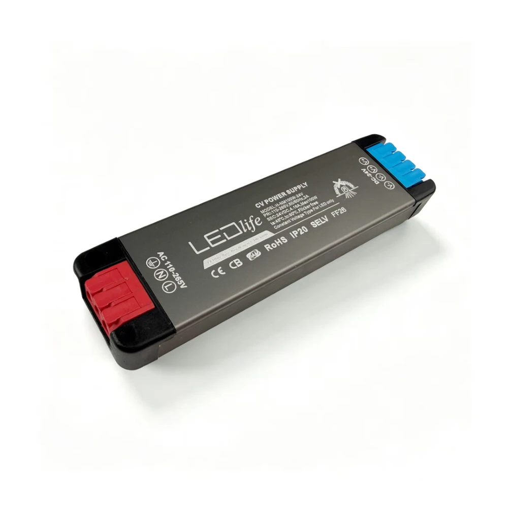 100W / 24V DC strømforsyning, Strømforsyninger hos HomeNordic