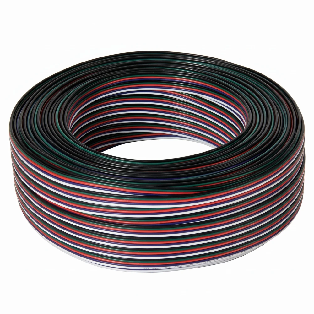 100m RGBW Kabel, LED-strips hos HomeNordic