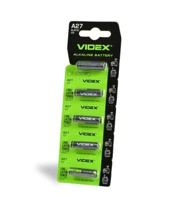 5 stk. A27 alkaline batteri, produktbillede 1 af 4, Batterier hos HomeNordic
