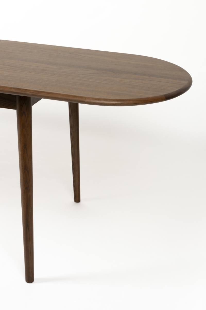 ZUIVER Twist spisebord, m. udtræk, oval, produktbillede 7 af 13, Spiseborde hos HomeNordic
