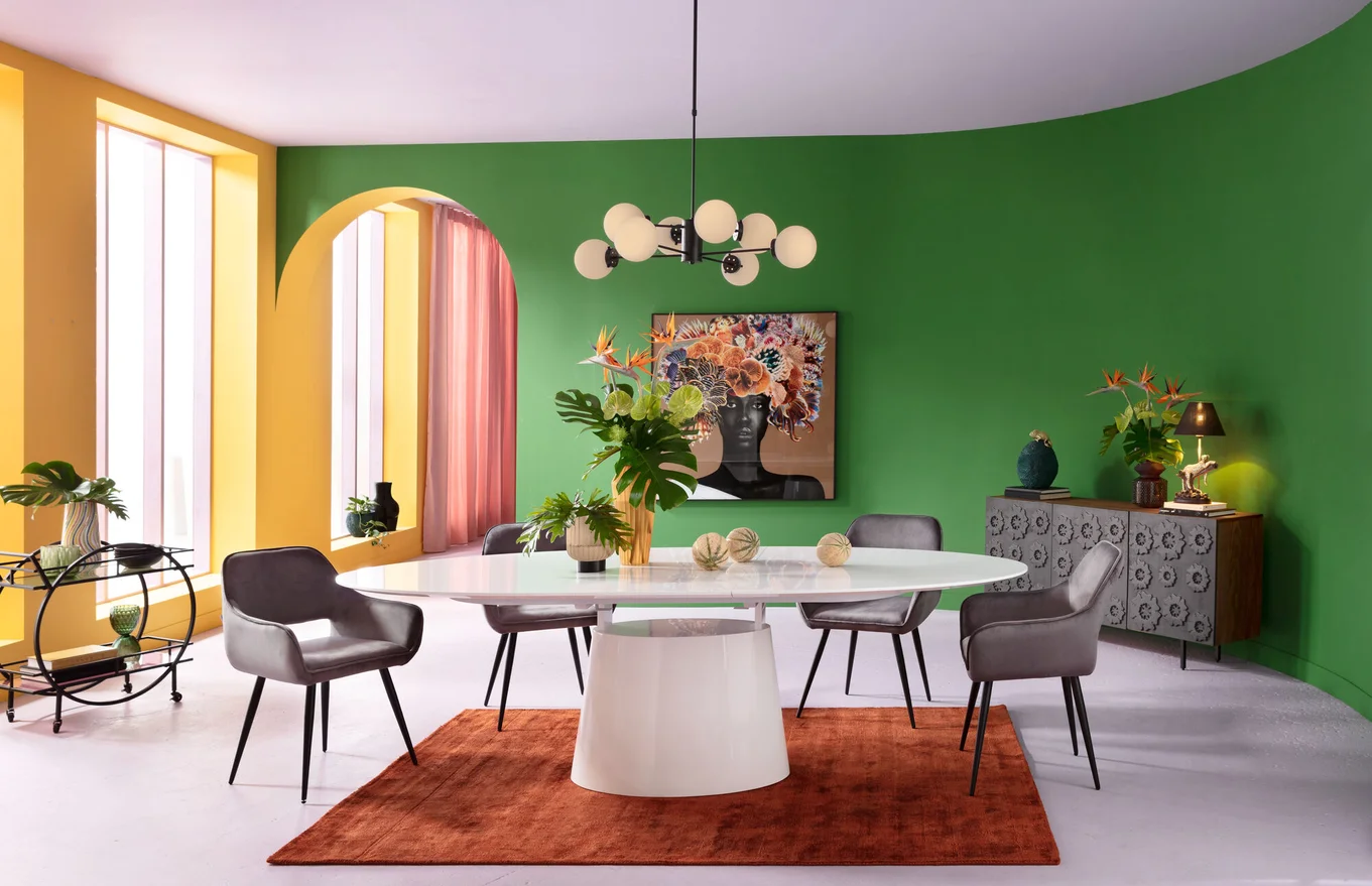 KARE DESIGN Extension Benvenuto ovalt spisebord, produktbillede 10 af 10, Spiseborde hos HomeNordic